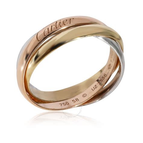 best cartier rings|pre owned cartier trinity ring.